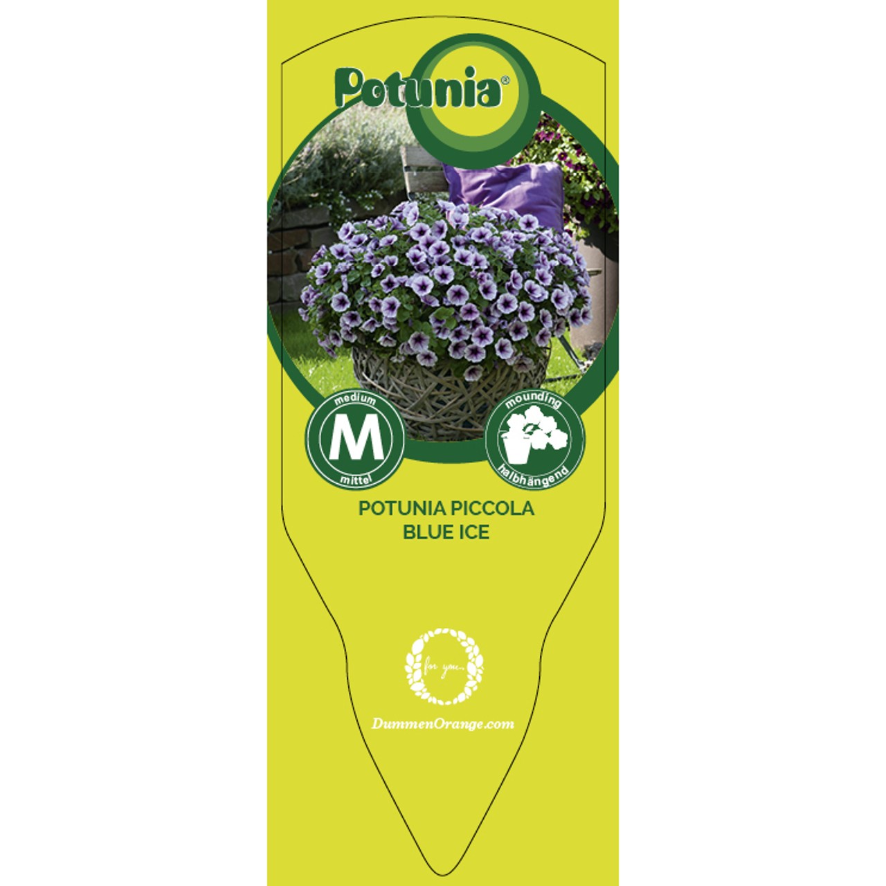 Tag Potunia Piccola Blue Ice