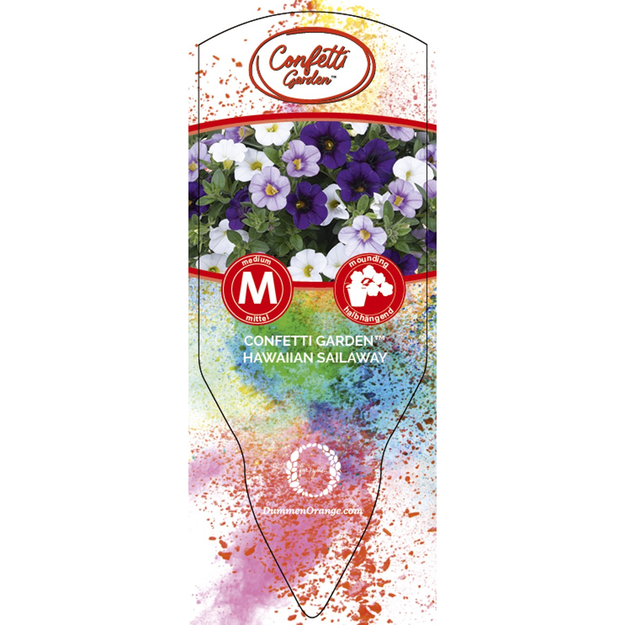 Tag Confetti Garden™ Hawaiian Sailaway