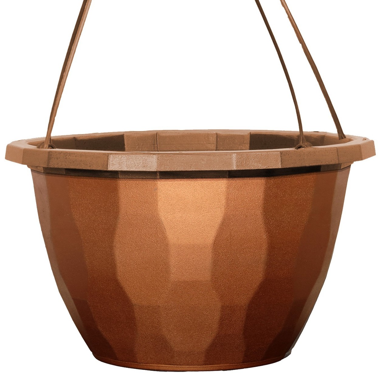 I'Conia Saturn Hanging Basket HG1020, Rose Copper (CTi Plastic)
