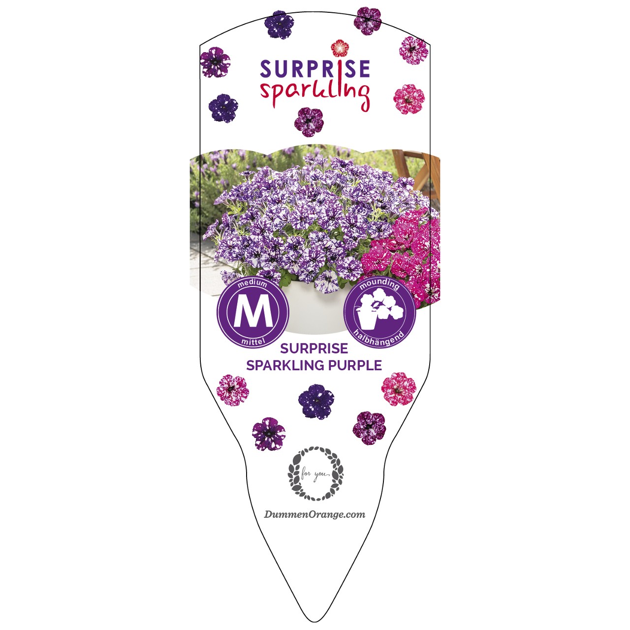 Tag Surprise Sparkling Purple