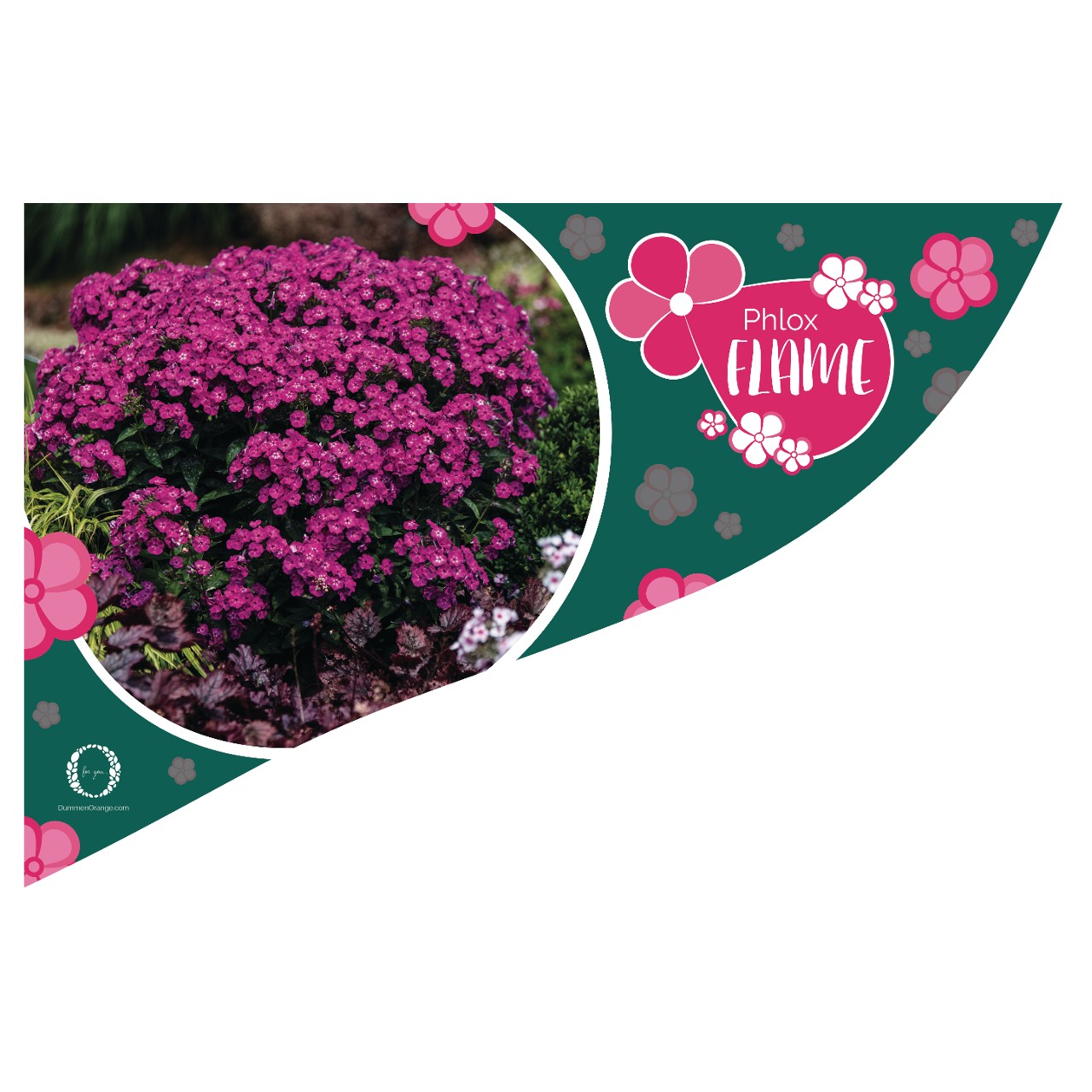 CC-Banner Flame 50x35 cm